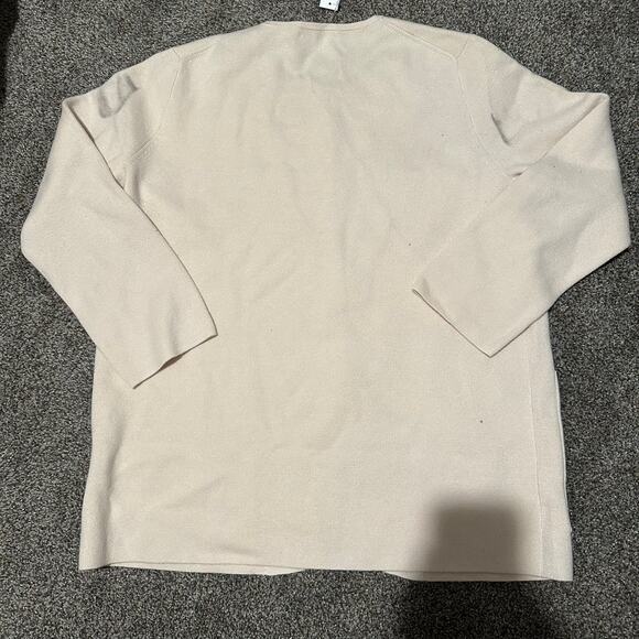 J.CREW Women's Giselle Sweater-Blazer Size S In Bleached Sand - Picture 4 of 14